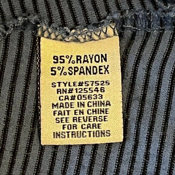 Habitat Striped Tunic Art Teacher Academia Boho Comfort Free Spirit L - Picture 5 of 5